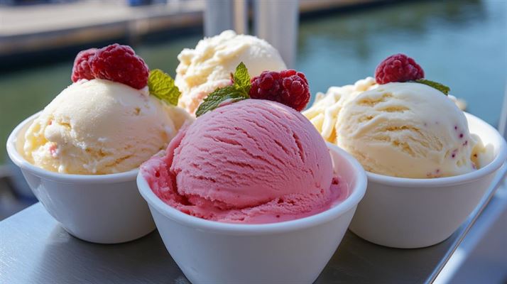 Dansk produceret is i hvide sande