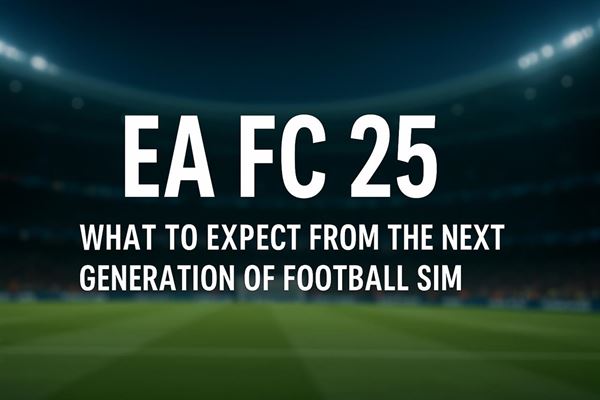 EA fc 25 news - what to expect from the next generation of football sim