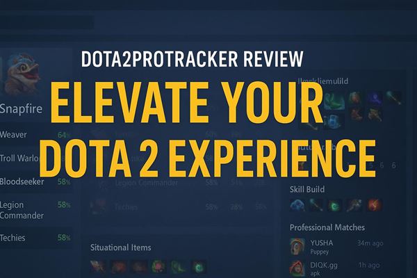 Dota2protracker review - elevate your dota 2 experience