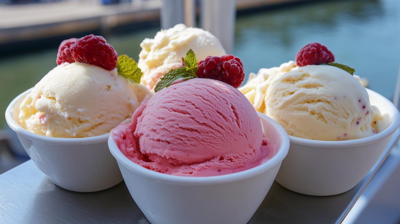 Dansk produceret is i hvide sande