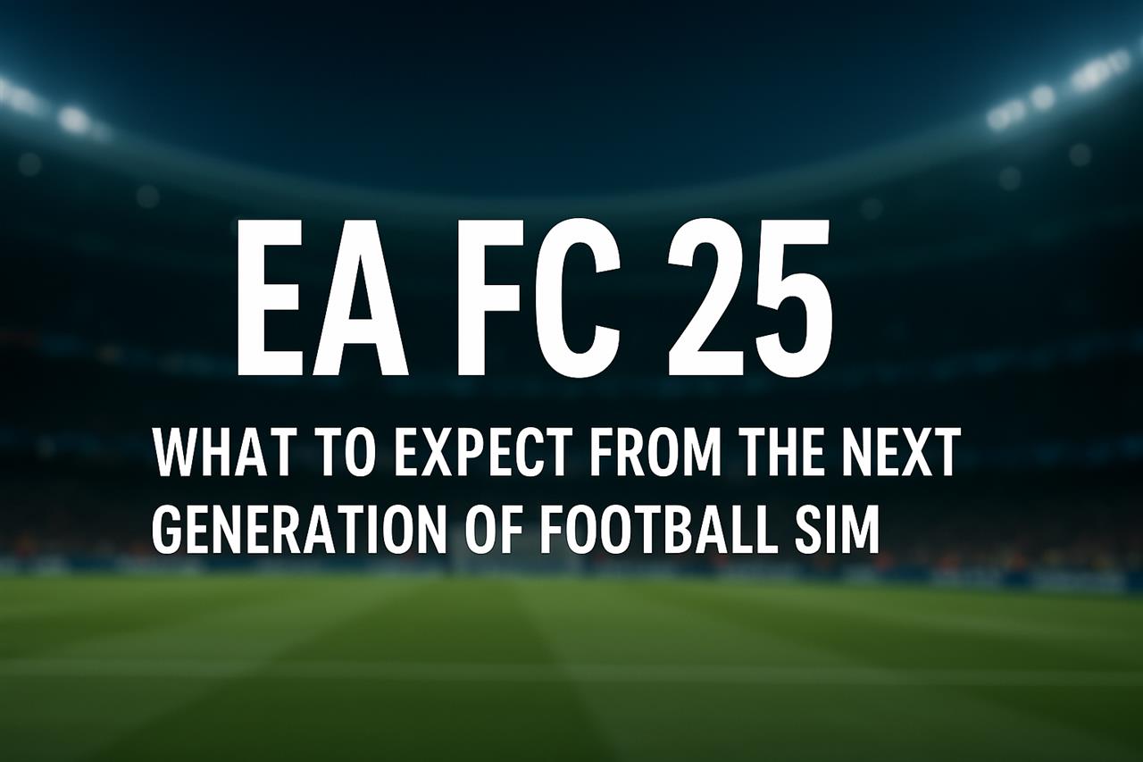 EA fc 25 news - what to expect from the next generation of football sim