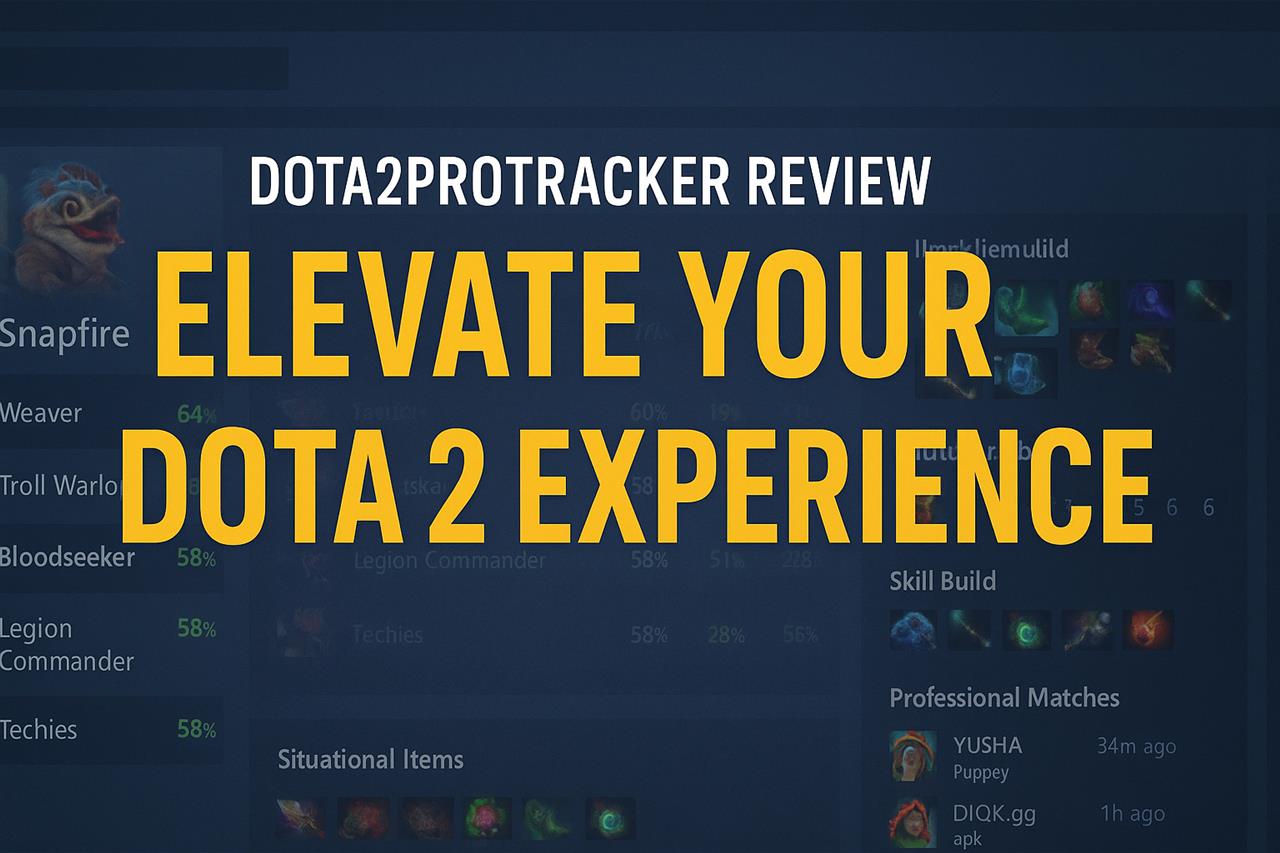 Dota2protracker review - elevate your dota 2 experience