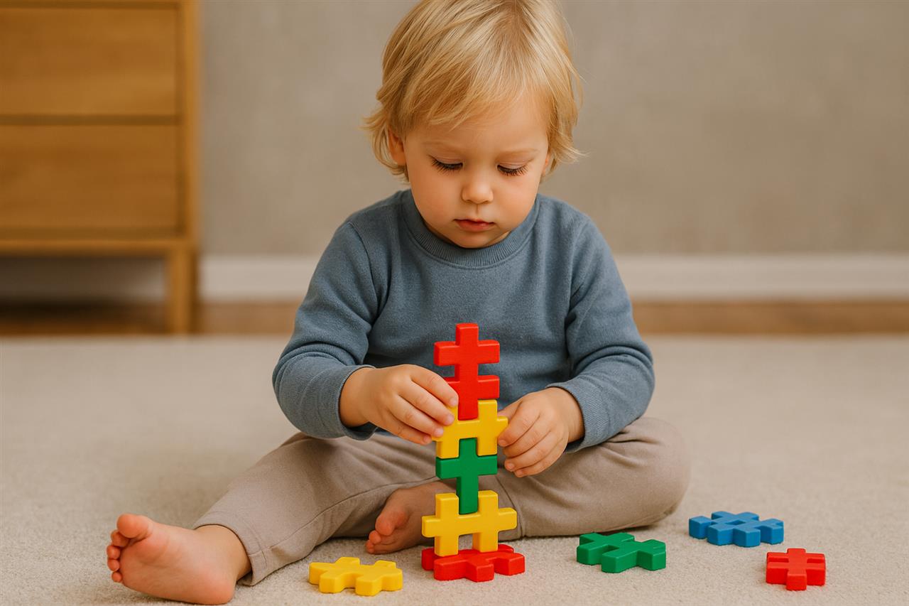 Plus plus big - kreativ leg med store brikker